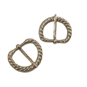 หัวเข็มขัดทองแดงสไตล์ยุคกลาง TT-6015หัวเข็มขัดทองเหลืองไวกิ้ง - Product Image 1