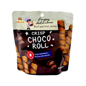 Blessed Harvest Golden Crisp Chocolate Rolls 50g – Deliciosos Rollos de Chocolate Crujientes con Cacao - Product Image 1