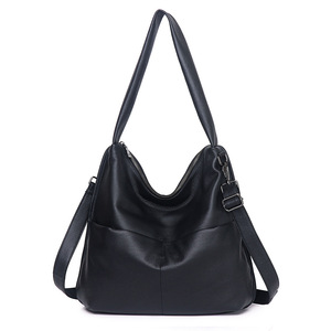 Sac à main en cuir véritable de haute qualité pour femmes, fermeture à glissière, grande capacité, pour mariage, usage quotidien, options personnalisables - Product Image 5