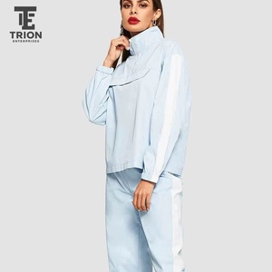 <b>Women</b> Windbreaker Tracksuit Casual Outdoor Wear <b>Lightweight</b> Fabric <b>Jacket</b> and Pants Comfortable Fit Outfit - Product Image 3