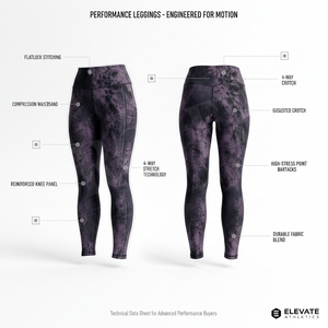 Leggings de compression moulants personnalisés imprimés par sublimation, haute qualité, prix de gros, contrôle du ventre, pour la course à pied - Product Image 2