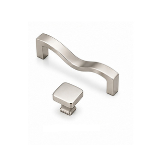 Ensemble de poignées et boutons de meuble modernes noirs avec bordure bronze en forme de barre pour meubles de cuisine, finition durable - Product Image 3