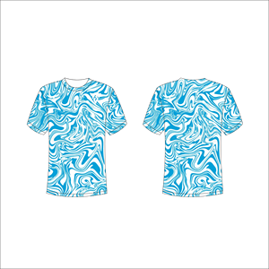 Men's Short Sleeve Argyle Pattern T Shirt O-Neck Regular Fit Casual Breathable Polyester <b>Tee</b> With Front Logo Print - Product Image 6