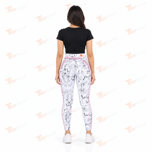 Leggings Imprimés Confortables et Respirants pour Femme – Taille Haute, Extensibles et Doux – Idéaux pour le Sport, la Course, le Yoga et le Quotidien - Product Image 4