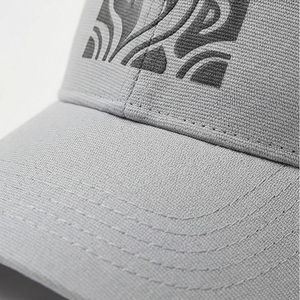 Gorras de Béisbol con Logo Cuadrado Gris Claro, Ropa Elegante, Gorra para Hombre, Estilo Informal, Algodón de Alta Calidad, para Uso Diario, Casual, Verano - Product Image 4