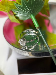 Bague en diamant rond cultivé en laboratoire 1,5 carat D VVS2 Solitaire Certifié IGI Or blanc 14K Bijoux de fiançailles et de mariage Vente en gros - Product Image 4