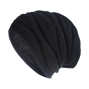 Beanie Hat Solid Color Warm <b>Winter</b> <b>Cap</b> Casual Style 100% Acrylic Computer Knitted for Adults - Product Image 1