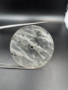 Esfera de Reloj de Ojo de Tigre Natural A K Gems, 31.50 mm de Diámetro, 1.60 mm de Grosor, Pulida por un Lado, Modelo ETH-27 de Rajasthan - Product Image 2