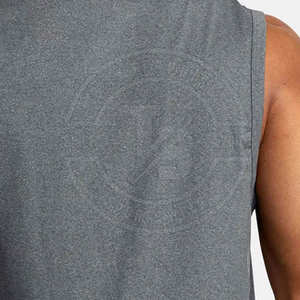 Camiseta sin Mangas para Hombre, Cuello Redondo, Tejido Transpirable de Algodón/Poliéster, Informal, Deportiva, Ligera y de Secado Rápido, Superventas - Product Image 6