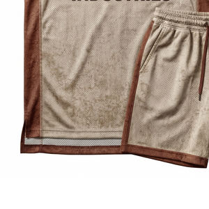 Tenue d'entraînement de basketball haut de gamme : Maillot léger en mesh et short personnalisés pour équipe – Maluza Industries Global Sport - Product Image 3