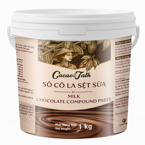 Factory OEM/ODM Wholesale High Quality Bulk Milk Compound Chocolate Liquid Paste Cocoa Bakery Cookies Biscuits HALAL Hot Selling - Product Image 1