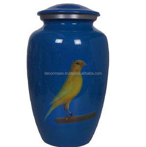 Classic American Style Metal Funeral Urn for Ashes for Honoring Memories <b>Memorial</b> Urn with Polished Design at wholesale price - Product Image 6