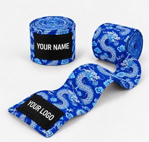HOMIZON ENTERPRISES HE-HB-1 OEM ODM Bandages de boxe personnalisés, bandages élastiques MMA, 2 pièces, tailles et couleurs personnalisées, logo, certifié CE - Product Image 5