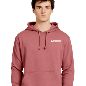 Sweat à capuche pour homme à cordon de serrage, coupe classique, manches longues, ourlet côtelé, imprimé poitrine, décontracté, personnalisable, vente en gros, fabricant OEM, fournisseur - Product Image 1