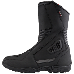 Motorcycle Touring Waterproof Breathable Zip Closure Mid-Calf <b>Boot</b> Shock-Absorbent Lightweight Genuine Leather for Men - Product Image 2