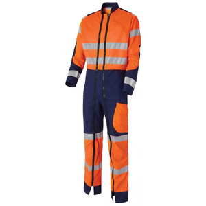 Custom Logo Long Sleeve uniforms High Visibility <b>Waterproof</b> Cotton/Polyester <b>Work</b> Wear Reflective Safety Suit for Summer Use - Product Image 3