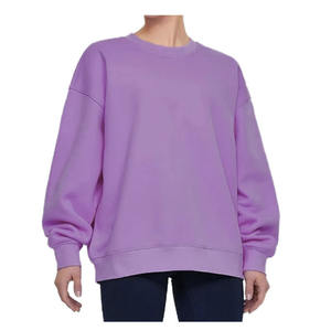 Sudadera con capucha para mujer, tela transpirable, diseño de manga larga, cuello redondo, corte regular, impresión de logotipo personalizado, sudadera con capucha para mujer - Product Image 4