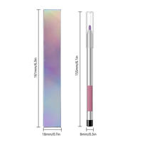 Crayon Eyeliner Crème Mat Minéral 10 Couleurs, Stylo Adhésif Imperméable Longue Durée, Maquillage Anti-Bavures Lisse pour des Yeux Plus Grands