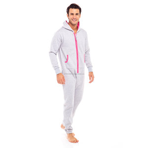 Mono de Forro Polar Casual de Lujo Unisex para Hombre, Pijama sin Pies con Capucha, Talla Grande, para Adulto, Cálido, Transpirable, Bordado, para Invierno - Product Image 5