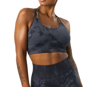 Soutien-gorge de sport sans couture personnalisé pour femme, respirant, extensible, pour fitness, gym, entraînement, yoga, dos à bretelles, OEM ODM - Product Image 4