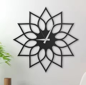 Metal Wall <b>Clock</b> For Bedrooms Providing Quiet Operation And Peaceful Comfortable Environment Decoration Use Metal Wall <b>Clock</b> - Product Image 2
