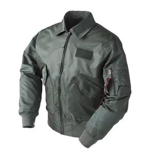 Veste bomber coupe-vent de haute qualité pour homme, veste bomber chaude, veste bomber 100% polyester, coupe-vent - Product Image 2
