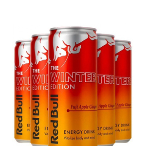 Meilleure boisson énergisante sans sucre Red Bull Fuji Apple Ginger 355ml Saveur hiver Fabriquée en usine - Product Image 2