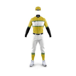 Ensemble d'uniformes de baseball sublimés respirants de haute qualité avec logo personnalisé 100 % polyester Expédition mondiale rapide et vente en gros - Product Image 1