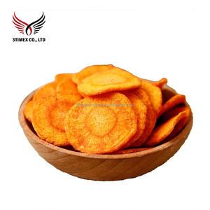 Rodajas de Zanahoria Crujientes Deshidratadas al Vacío, Bajas en Grasa, Nutritivas y Saludables, al Mejor Precio, Vegetales con 12 Meses de Duración - Product Image 4