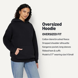 Sudadera con Capucha Premium para Mujer, Proveedor de Moda de Marca Privada Personalizada - Product Image 6
