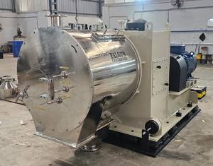 Centrífuga Horizontal Continua para Separación Sólido-Líquido, Duradera, de Acero Inoxidable SS 2205, 25 HP, 220V, 100 a 1000 Kg/H - Product Image 1