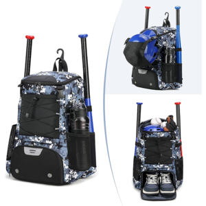 Sac de sport léger Bagnex pour batte de baseball et softball, avec compartiment à chaussures, pour jeunes, filles et adultes, sac de transport portable pour équipement - Product Image 6