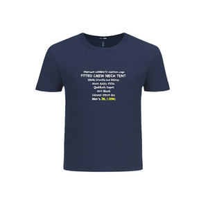 Camisetas de Algodón 100% de Primera Calidad, Cuello Redondo, Corte Ajustado, con Logotipo Personalizado, Exportación Rápida, Proveedor BD, S ODM - Product Image 3