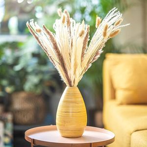 Jarrón Decorativo de Bambú Tejido a Mano, Ecológico y Natural, para Decoración del Hogar, Estilo Moderno, Artesanía, Venta al por Mayor en Hanói - Product Image 2