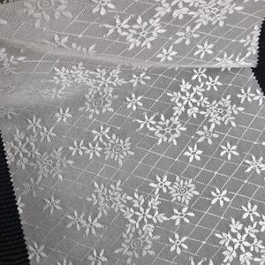 Daisy Floral Stretch Lace Fabric 147cm Nylon Spandex Mesh Lightweight <b>Sheer</b> Customized Color for <b>Lingerie</b> Dresses Bridal Custom - Product Image 4