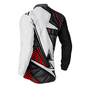 Nouvelle arrivée, maillot de motocross personnalisé sublimé, faible MOQ, prix d'usine pas cher, maillot de motocross pour la vente en ligne - Product Image 6