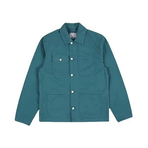 Veste de travail pour homme en denim robuste de haute qualité 2026, respirante, coupe-vent, épaisse, en coton, pour l'hiver, avec col rabattable - Product Image 1