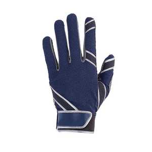 Red <b>White</b> Leather Batting Gloves Full Finger Baseball Pitcher Training Right-Handed Non-Slip Adjustable Wrist Adult All Sports - Product Image 2