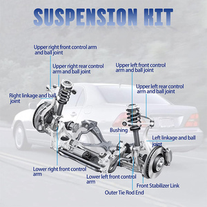 Kit Sospensioni di Fabbrica, Boccole Braccio di Controllo, Barra Stabilizzatrice, Tirante Terminale Interno ed Esterno <span class=keywords><strong>per</strong></span> <span class=keywords><strong>FORD</strong></span> <span class=keywords><strong>FOCUS</strong></span> 2000-2004 K200067 - Product Image 3
