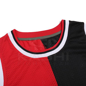 เสื้อบาสเก็ตบอลฝึกซ้อมแบบสั่งทำรุ่นใหม่ ระบายอากาศได้ดี ซับเหงื่อ ผ้าตาข่าย โพลีเอสเตอร์ 100% ออกแบบมาเพื่อ - Product Image 5