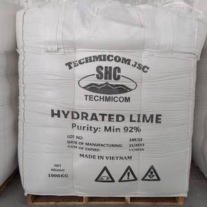 Polvo de cal hidratada de malla 200 de alta pureza, cal apagada para calidad minera exportada desde la fábrica de Vietnam - Product Image 3