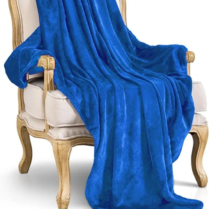 Manta de Cama de Alta Calidad, Tejida con Mezcla de Algodón, Diseño para Cama y Viajes, Uso Invernal, Manta Ecológica y Sostenible - Product Image 1