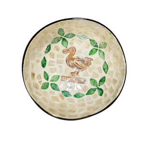 Bols en noix de coco artisanaux personnalisables Sacred Heaven Zen avec bordure en feuille d'aluminium – Vente en gros pour les détaillants - Product Image 1