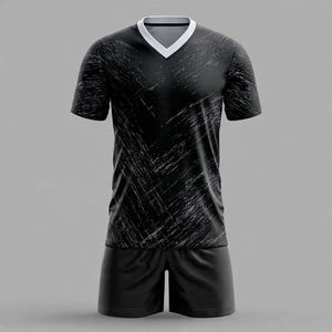 Ensemble de maillot et short de netball 100 % polyester, col en V, sans manches, pour hommes, sublimation, entraînement, uniformes de netball - Product Image 6