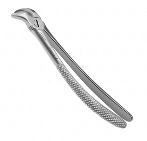 Forceps d'extraction dentaire manuels en acier de classe I, certifiés CE, pour dents supérieures latérales et canines, modèle anglais, instruments chirurgicaux - Product Image 1