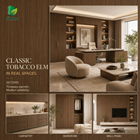 Panneau décoratif moderne Jinbase en OSB mélaminé 18 mm, style classique tabac et olivier, 1220x2440mm, classe E0, pour armoire