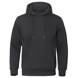 Servicio OEM, Sudadera Nueva de Color Sólido para Hombre y Mujer, Sudadera con Capucha de Forro Polar para Primavera y Otoño, Ropa Holgada Informal para Deportes al Aire Libre - Product Image 1