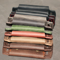 Portefeuille en cuir véritable, mini, classique, minimaliste, compact, fait main, pour un usage quotidien
