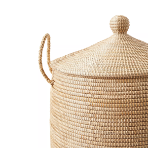 Premium Handwoven Seagrass Laundry <b>Basket</b>, <b>Large</b> Size Eco-Friendly <b>Storage</b> Organizer, Wholesale From Vietnam Factory - Product Image 4