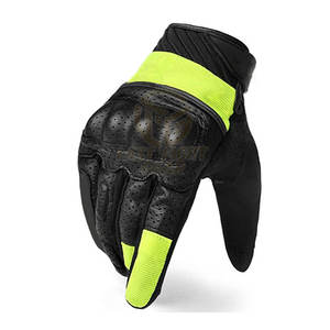 Guantes de Motocicleta de Alta Adherencia con Palma Reforzada y Cierre de Muñeca Ajustable, Guantes Profesionales para Motociclismo - Product Image 3